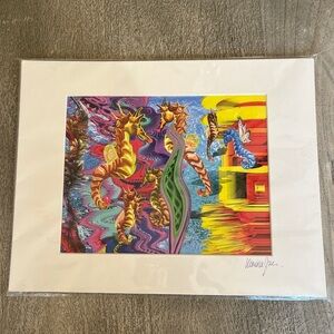 Monika Nolan Original Digital Artwork Matted